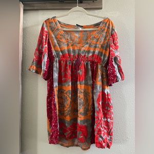 Manuheali’i Baby Doll Mini Dress